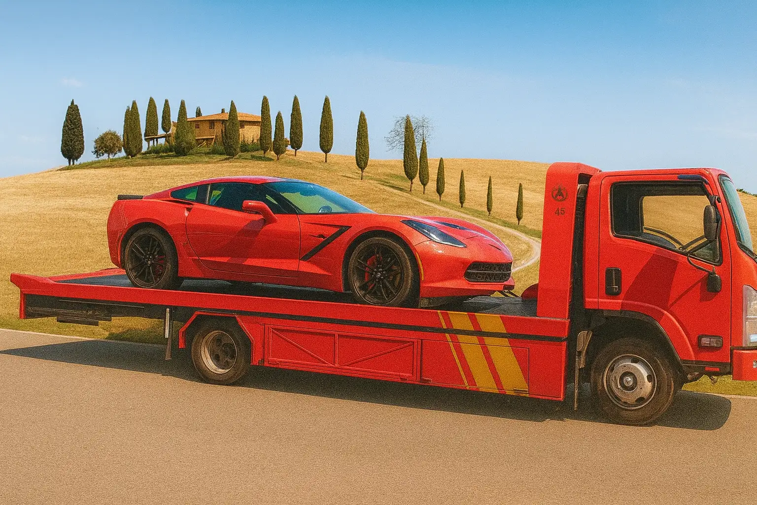 سطحه لنقل السيارات - خدمة فورية - ريكفري طوارئ