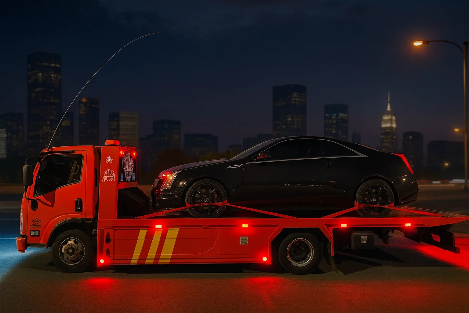 سطحه لنقل السيارات الفاخرة - شحن سيارات بين الإمارات والسعودية - أفضل شركة سطحه