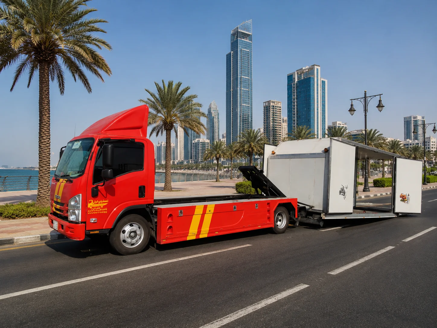 سطحه الإمارات إلى السعودية